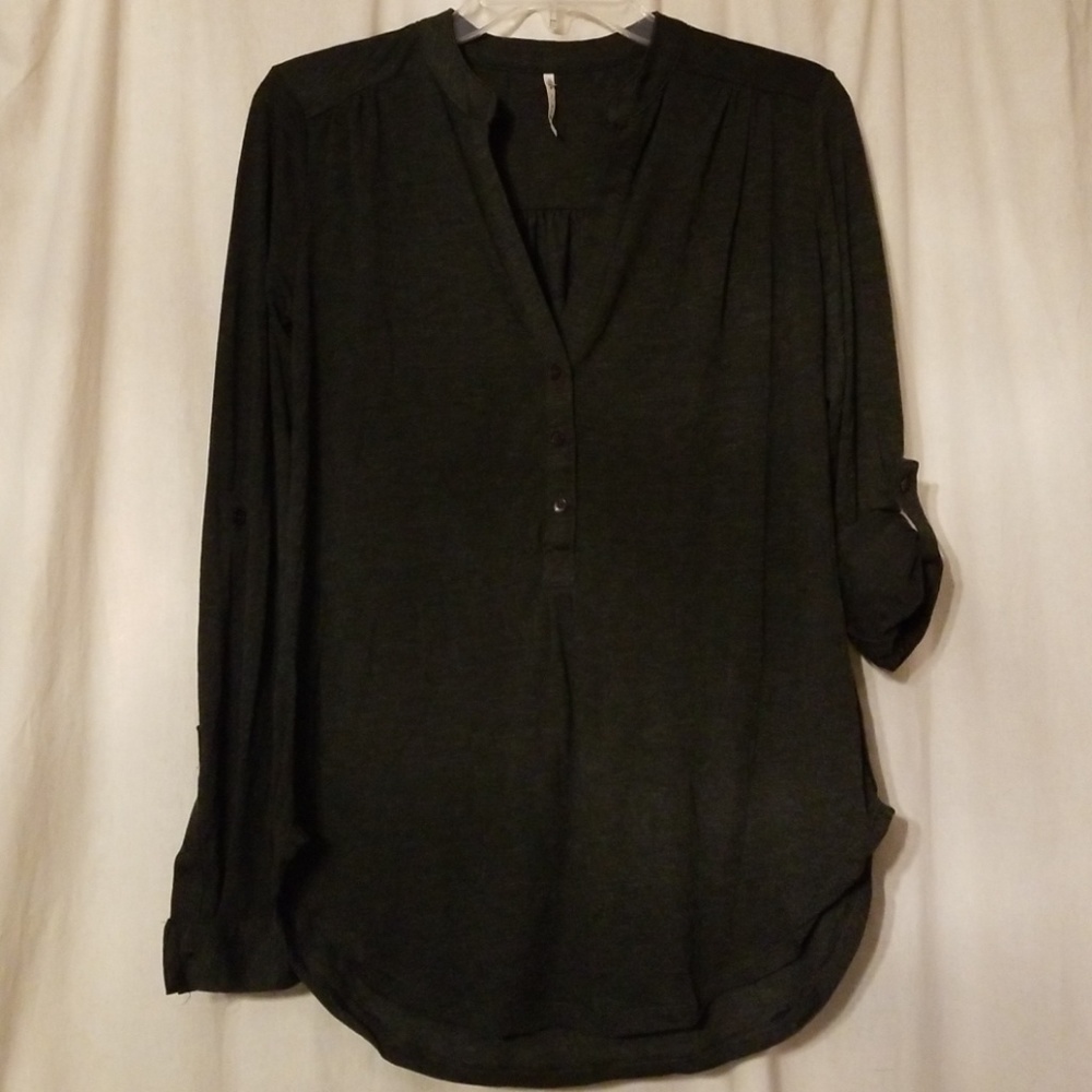 Charcoal Gray Top